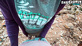 Public BJ  Cumshot to the Face Outdoors