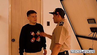 Doggystyle movie with unattainable fancy bit from Milky Peru