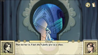 Peeping through a Keyhole at a slutty Ghost - Innocent Witches Gameplay