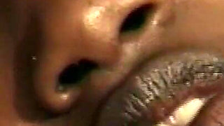Sexy Young Black Girl Fucked and Cummed in Mouth by Monster Black Cock