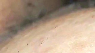 Horny Chubby Ass Wife Getting Massive Creampie - Real Amateur Homemade Couple Doggystyle Sex
