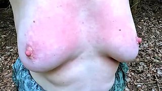 Busty German Babe Gets Rough Outdoor Punishment - Spanking & Tit Slapping in 4K