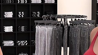 My Stepbrother 's Wife #37 Bella Was Teasing John in the Fitting Room