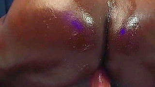 Sexy Ebony Playing with Her Pussy