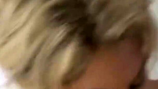 Nice blonde teen fucking in bathroom