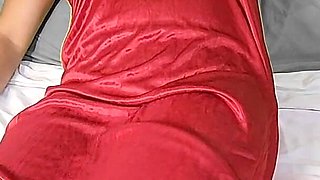 My Wife Wearing Red Dress I Fucked Her Wet Creamy Pussy