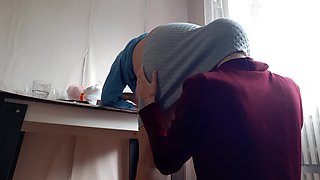 I Lick My MILF Boss's Ass for a Long Time for a Promotion