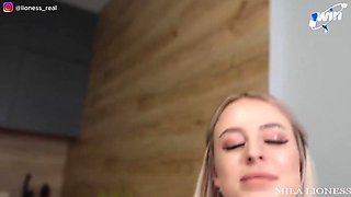 Russian hot babe POV porn video