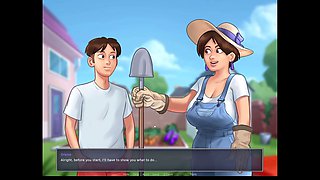 Voyeuristic summer escapade with public fun and some solo action