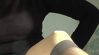 Sniffing Time! Now You Get to Sniff My Double-stockinged Feet! Lady Victoria Valente