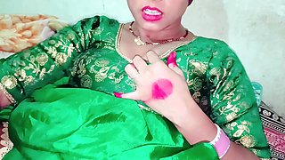 Xxx Indian desi Beautifully Sanjana Harsita21 bhabhi Fingering sex Diwali pe pati nahi aaye to ungli se kam chala rahi hai