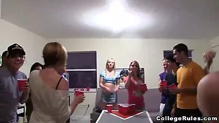 Watch how tight college teen gets down with stripper stripper and her group of busty friends at crazy party