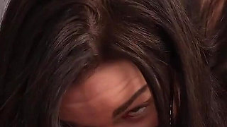 Tattooed MILF Anal Casting with Huge Cock