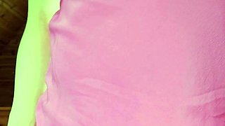 Cumshot amateur MILF suck and jerks dude in the bedroom