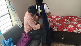 Indian Bhabhi Fucked After Class In Uniform 18+