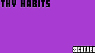 Dirty lesbian sex with naughty moms