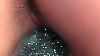 Hot Chick Fucks Her Girlfriend Wet Cunt with a Toy and Licks Her Asshole