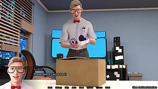 Butt Fucking Stepsister in VR and Real Life -sexbot Animated Sex Game Gameplay