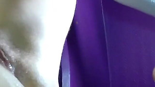 Gangbang and Chain Fucking for This Hairy-pussy Slut