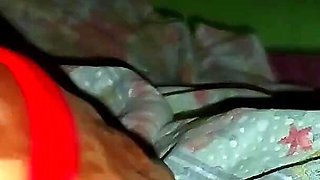 Hot Tamil Desi Aunty Hard Blowjob and Riding Sex in Midnight with Brother in Law for White Gel in Pussy