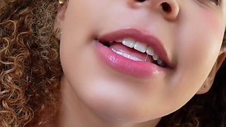 Jessy funny amateur teen brunette toying