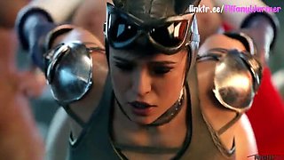 TiffanyWarmer Hot Threesome Anal Creampie Hardcore Big Cock HD