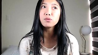 Extreme close up of Japanese teen masturbating Uncensored