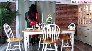 Amateur fetish BDSM action with redhead