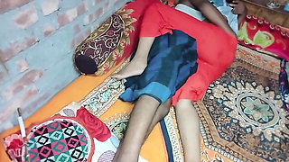 New Married Couple Having Romantic Sex