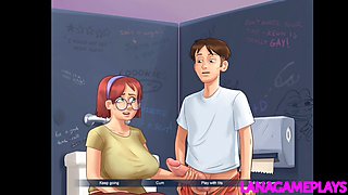 Anime girl gets pounded in a wild hentai scene