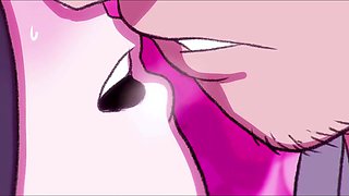 Step-bro cum twice while fucks his hot step-sis in highs