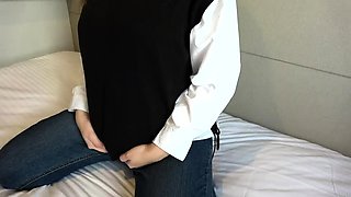Pregnant Asian wife has a passion for sucking and fucking