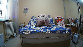 Stepmom with Big Ass Masturbates Big Pussy and Cums Every Day