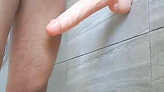 Uk Indian boy self play in shower
