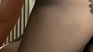 Pantyhose Fuck Interrupted by Cell Phone Sound