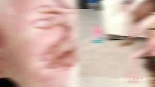My first DP, Julia Maze, 2on1, BBC, ATM, Balls Deep Anal, Big