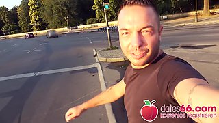 Risky Public Sex with Blonde German Teen Gabi Gold