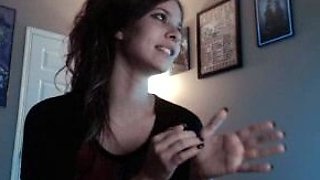 Teen Cute Italian Brunette Solo At