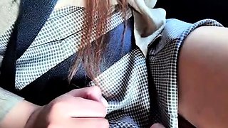 Hitch hiking teen outdoor public fuck in this hd video