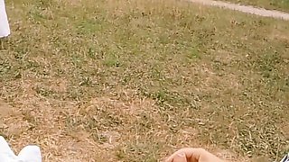 Cumming in My Stepmom's Mouth in the Park
