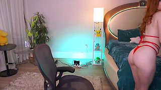 Horny Webcam Babe Get Strip And Masturbate On Cam More at