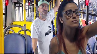 Ator Zegalinha - Jovem Estudante Encoxada E Fodida No Onibus Em Publico! 12 Min