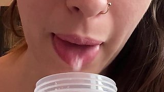 Drool and Spit Saliva Play