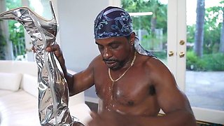 Amateur black whore steamy 69 and hardcore fucking