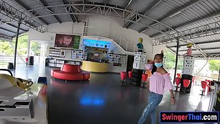 Go Karting And Fucking With A Thai Teen 18+