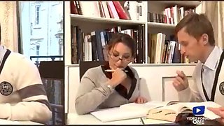 Charlotte shows her tutor that she appreciates it. Charlotte de Castille: Blowjob, Babe  Anal Porn