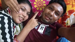 Desi Couple First Time Cum - Hot Indian Wife & Husband Romantic Sex