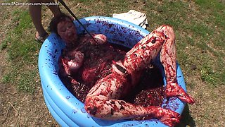 Bound & Fucked In Plum Jam Pt2 - MaryBitch