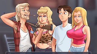 Animated adventures of sexy funbags in wild cartoon tales