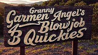 Granny Carmen Angel: Multiple Position Cocksucker